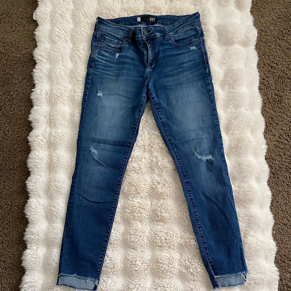 KUT skinny jeans. Size 28